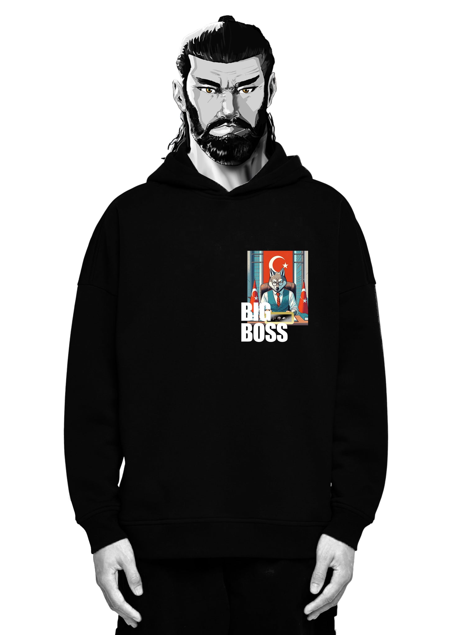 BIG BOSS - OVERSIZED HOODIE