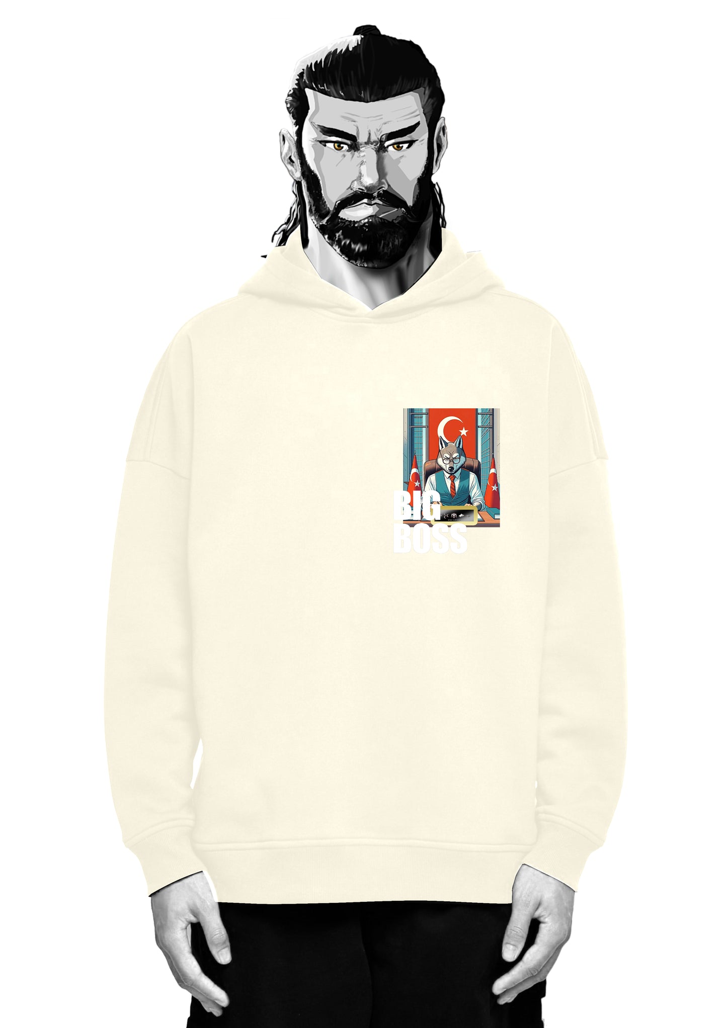 BIG BOSS - OVERSIZED HOODIE