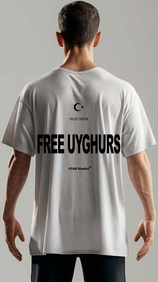 FREE UYGHURS - OVERSIZED HEAVY