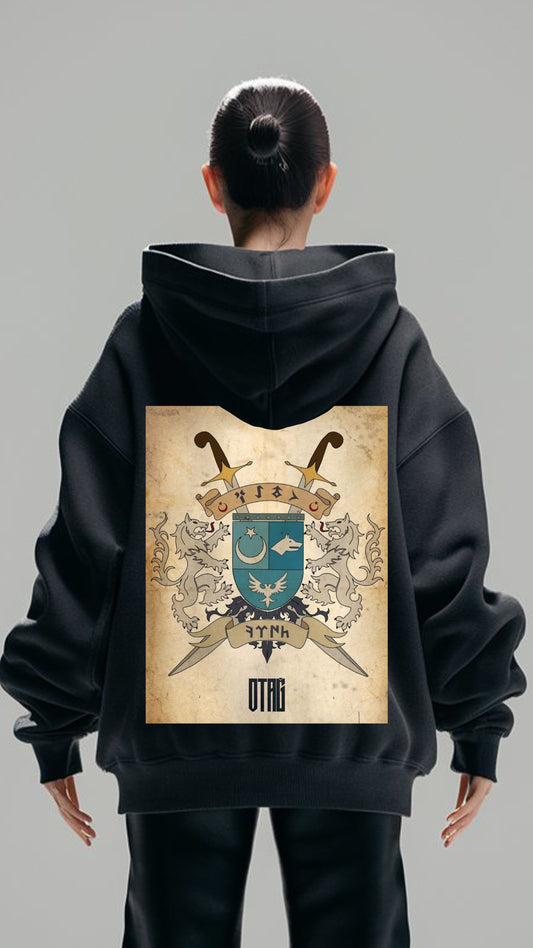 TIMELESS TURKIC FAMILY - OVERSIZED HOODIE