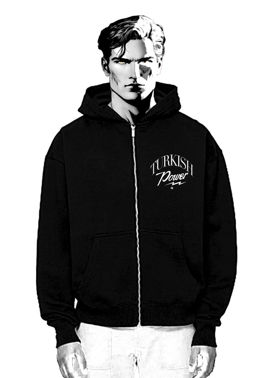 TURKISH POWER - ZIP HOODIE