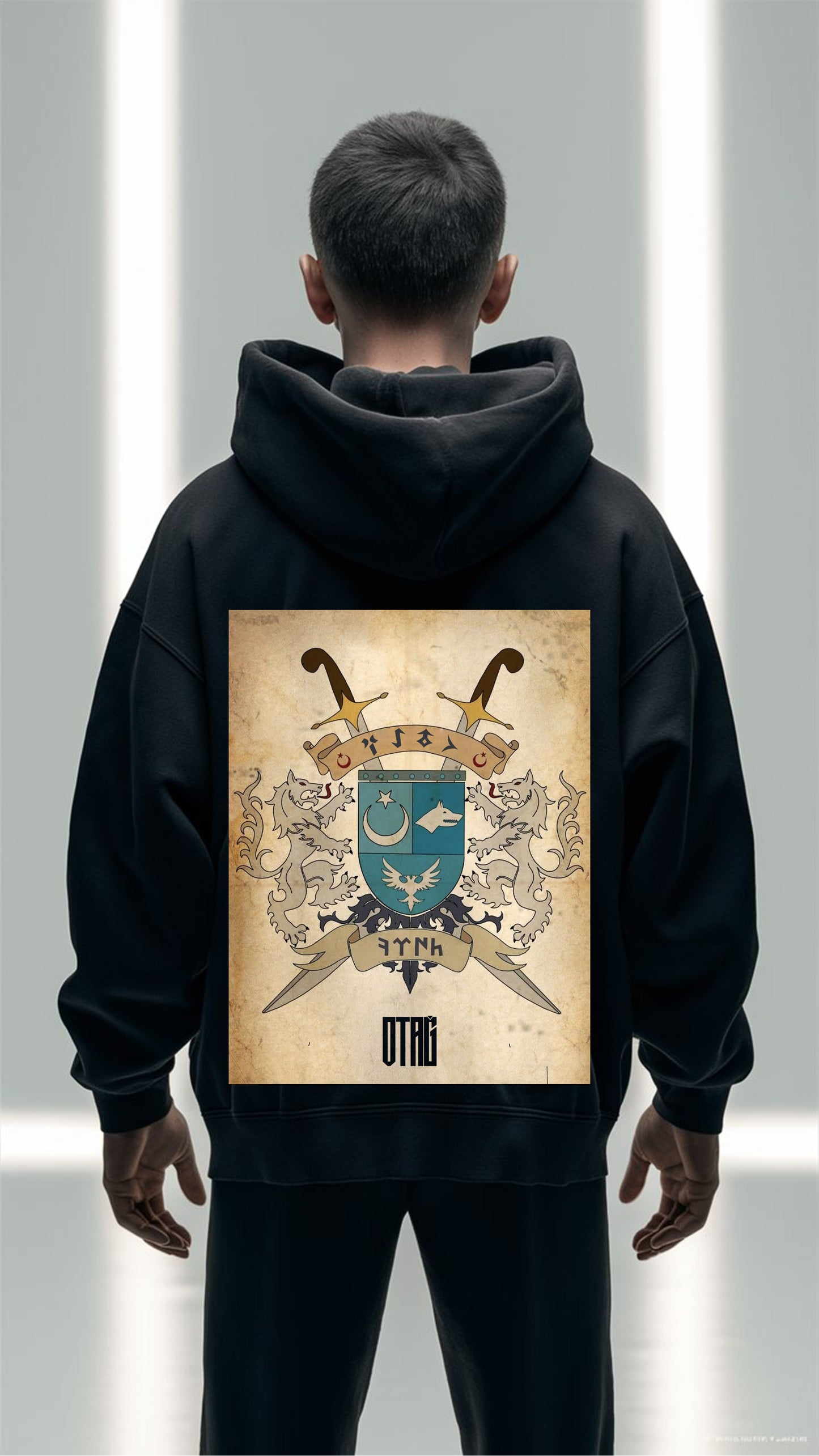 TIMELESS TURKIC FAMILY - OVERSIZED HOODIE