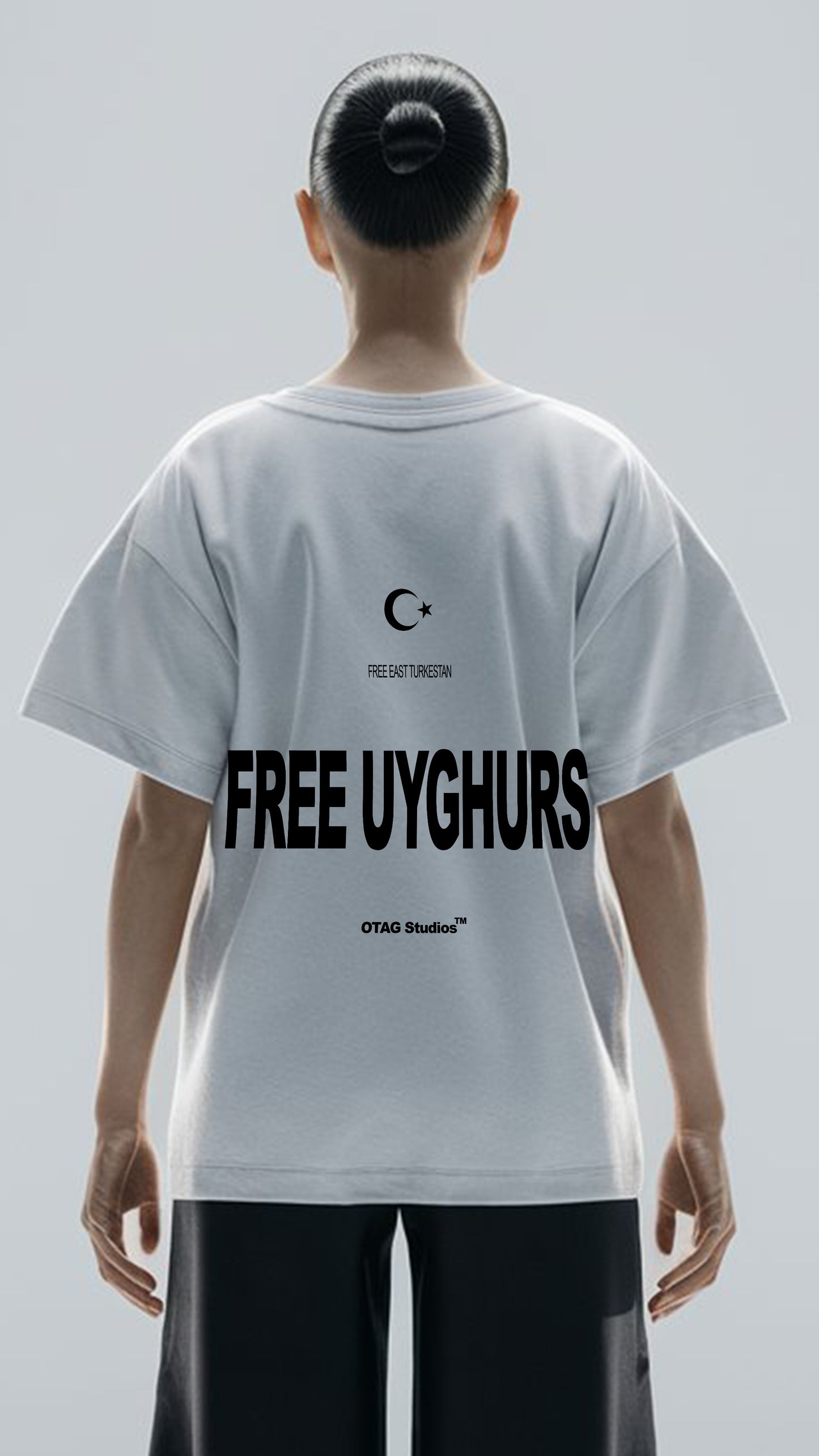 FREE UYGHURS - OVERSIZED HEAVY