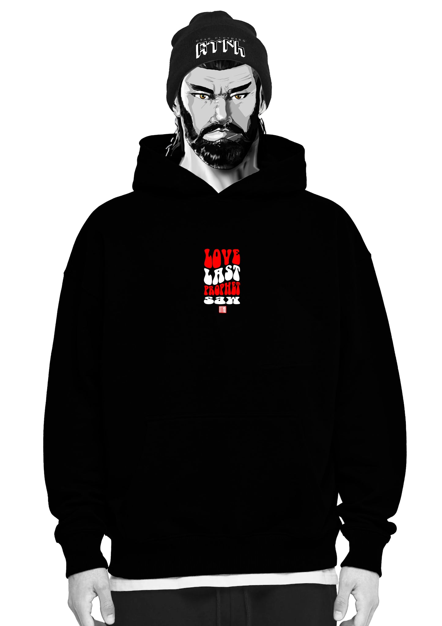 LOVE LAST PROPHET SAW - OVERSIZED HOODIE