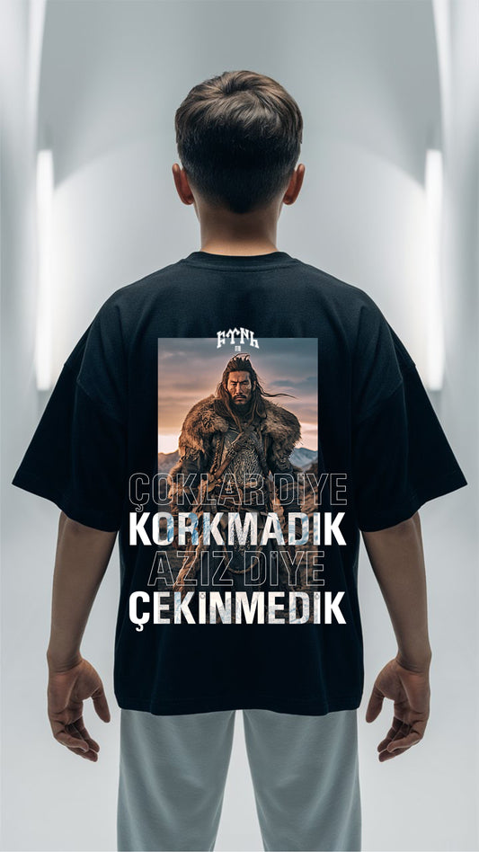 COKLAR DIYE KORKMADIK AZIZ DIYE CEKINMEDIK - EXCLUSIVE SHIRT