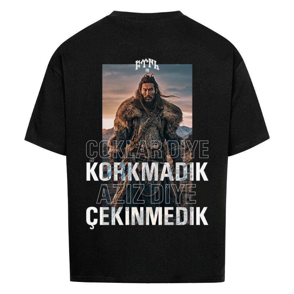 COKLAR DIYE KORKMADIK AZIZ DIYE CEKINMEDIK - EXCLUSIVE SHIRT