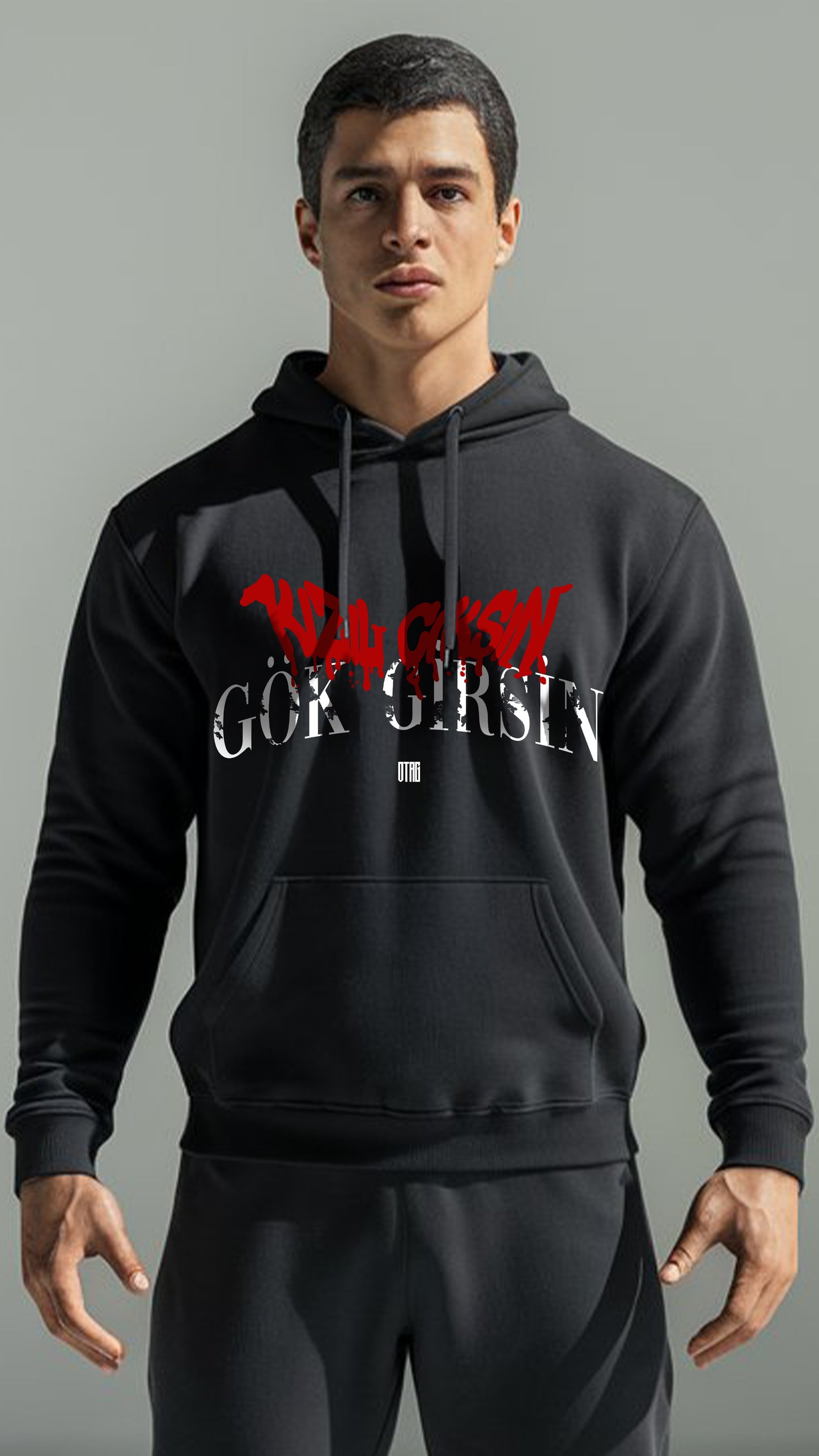 GÖK GIRSIN KIZIL CIKSIN - PREMIUM HOODIE