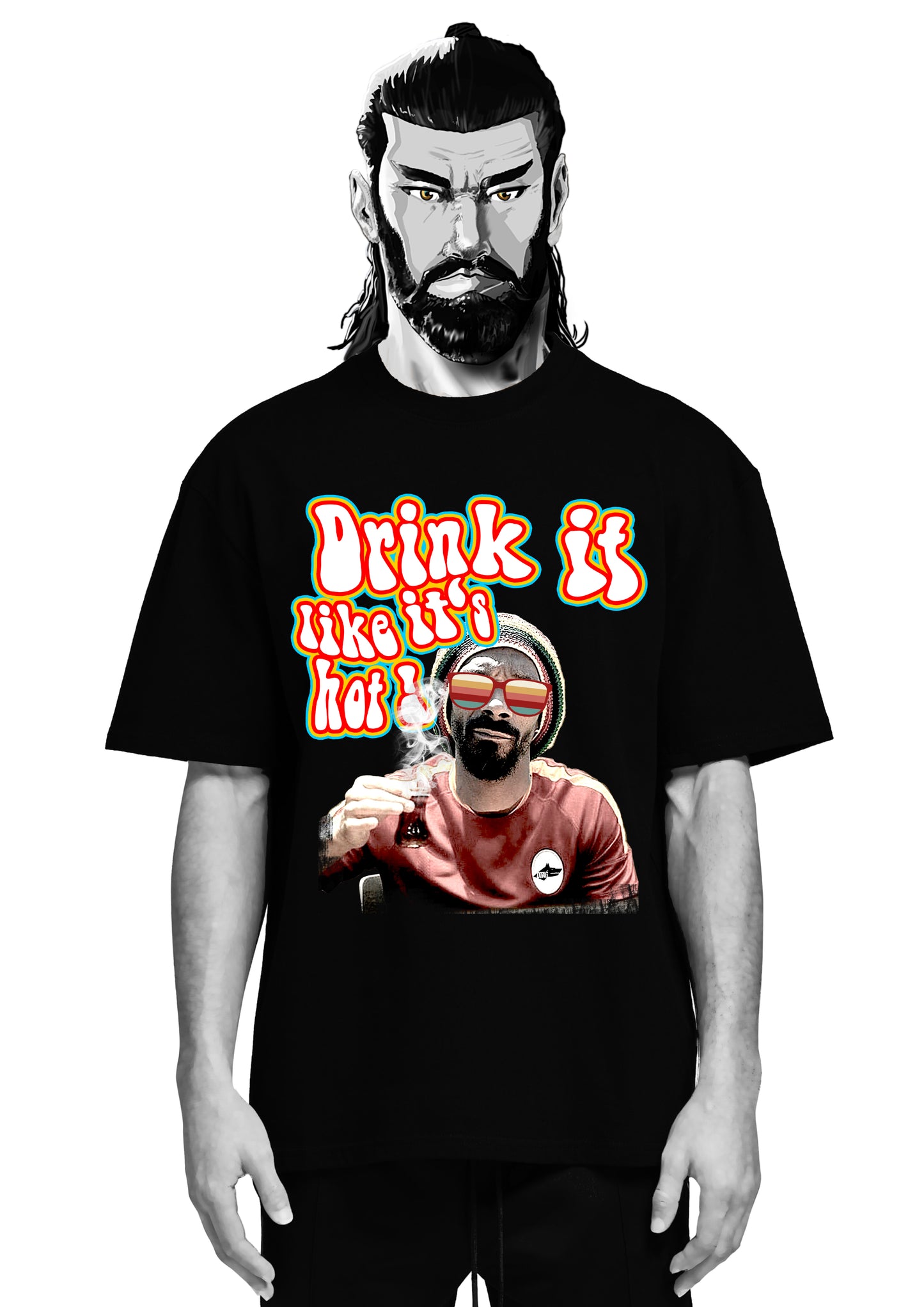 DRINK IT LIKE IT'S HOT - OVERSIZED HEAVY