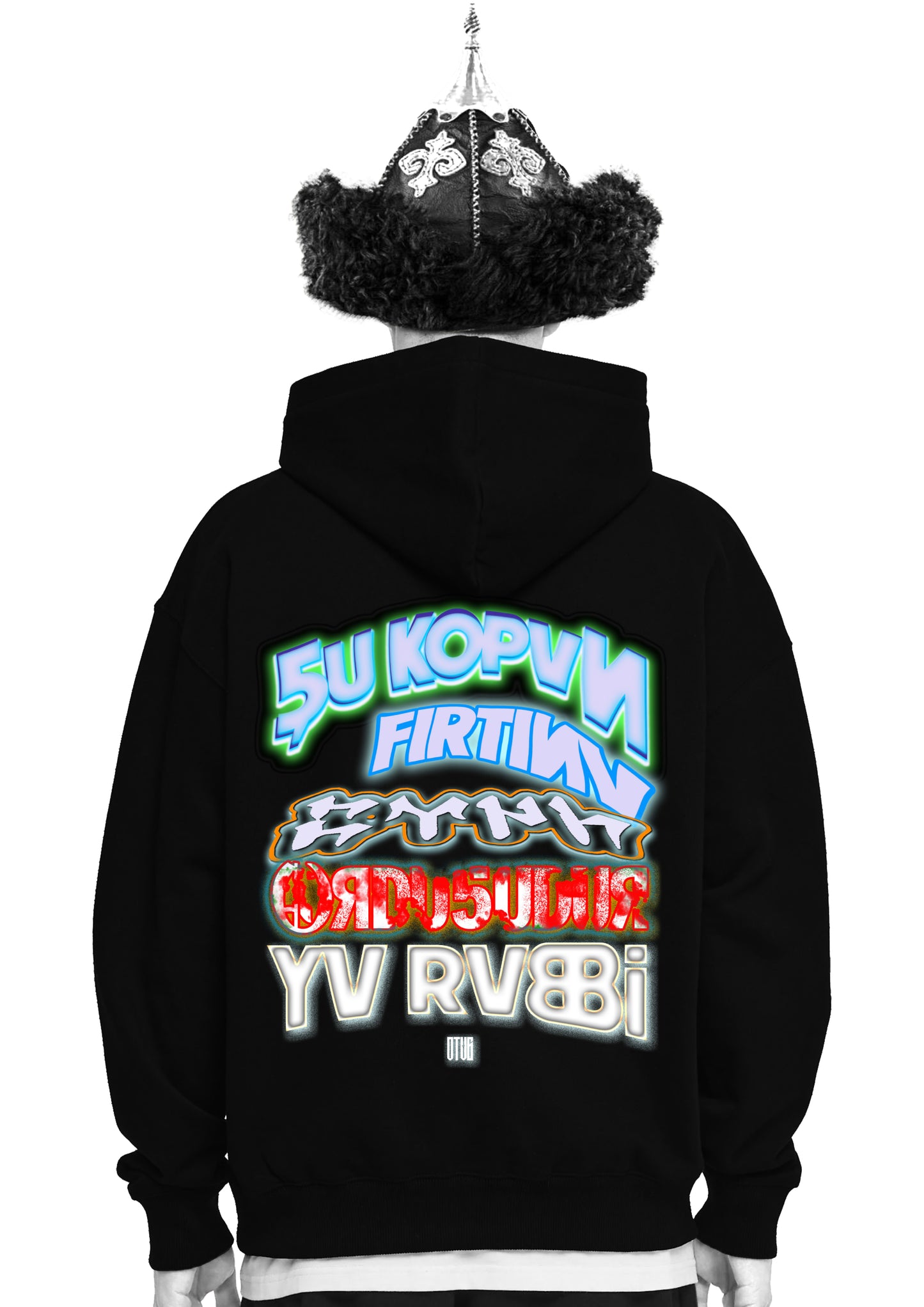 SU KOPAN FIRTINA TÜRK ORDUSUDUR YA RABBI - OVERSIZED HOODIE