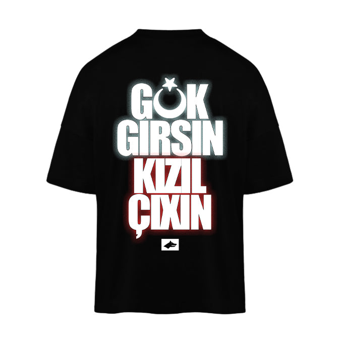 GÖK GIRSIN KIZIL CIXIN - OVERSIZED HEAVY