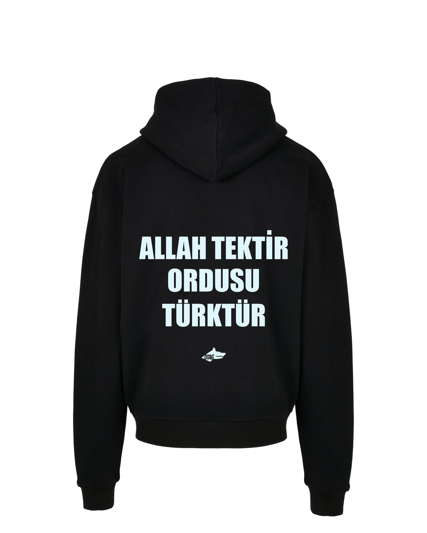 ALLAH TEKTIR ORDUSU TÜRKTÜR - OVERSIZED HEAVY HOODIE