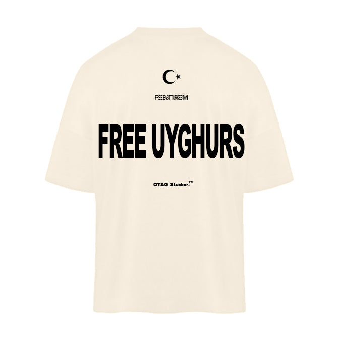 FREE UYGHURS - OVERSIZED HEAVY