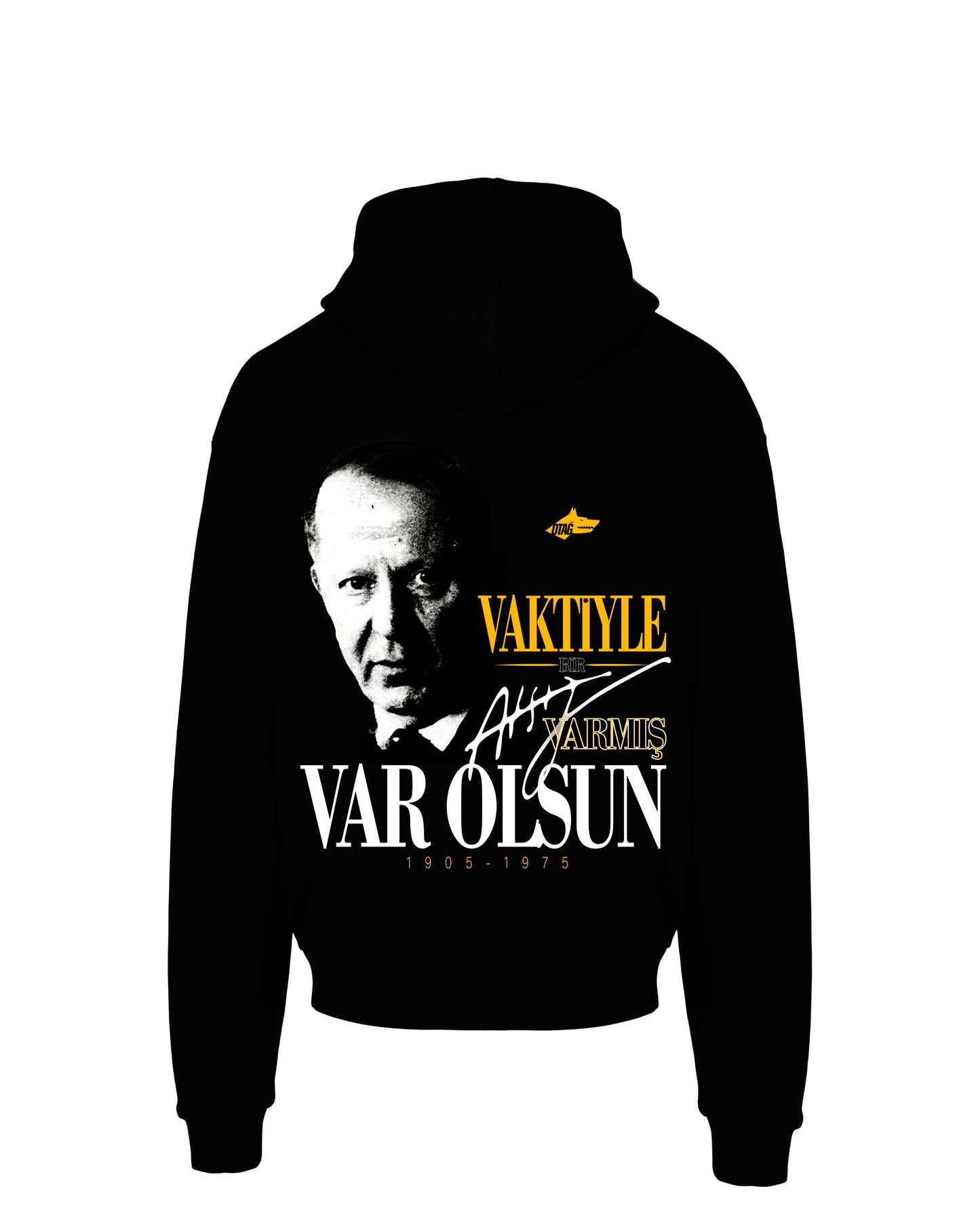 VAKTIYLE BIR ATSIZ VARMIS - OVERSIZED HOODIE