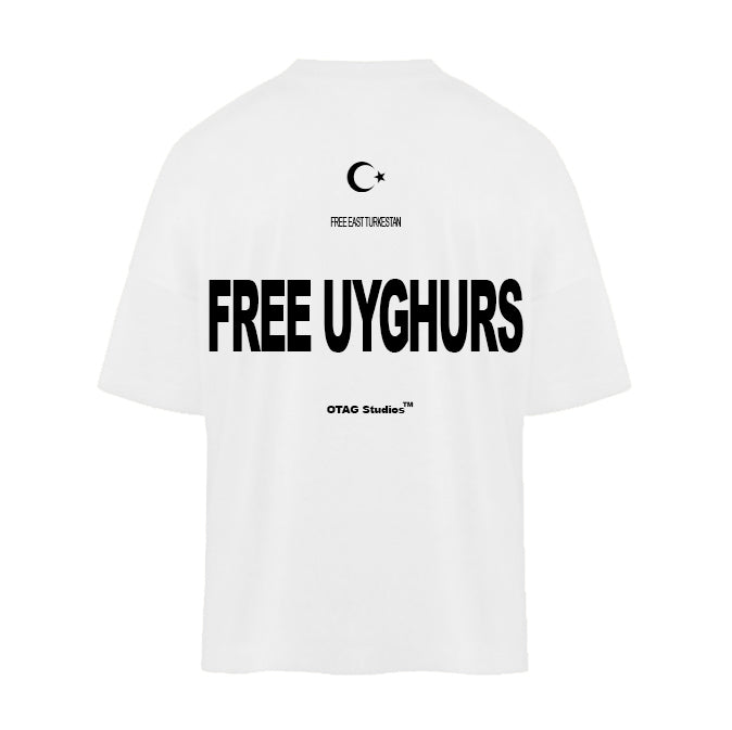 FREE UYGHURS - OVERSIZED HEAVY