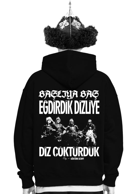 GÖKTÜRK SCRIPT - OVERSIZED HOODIE