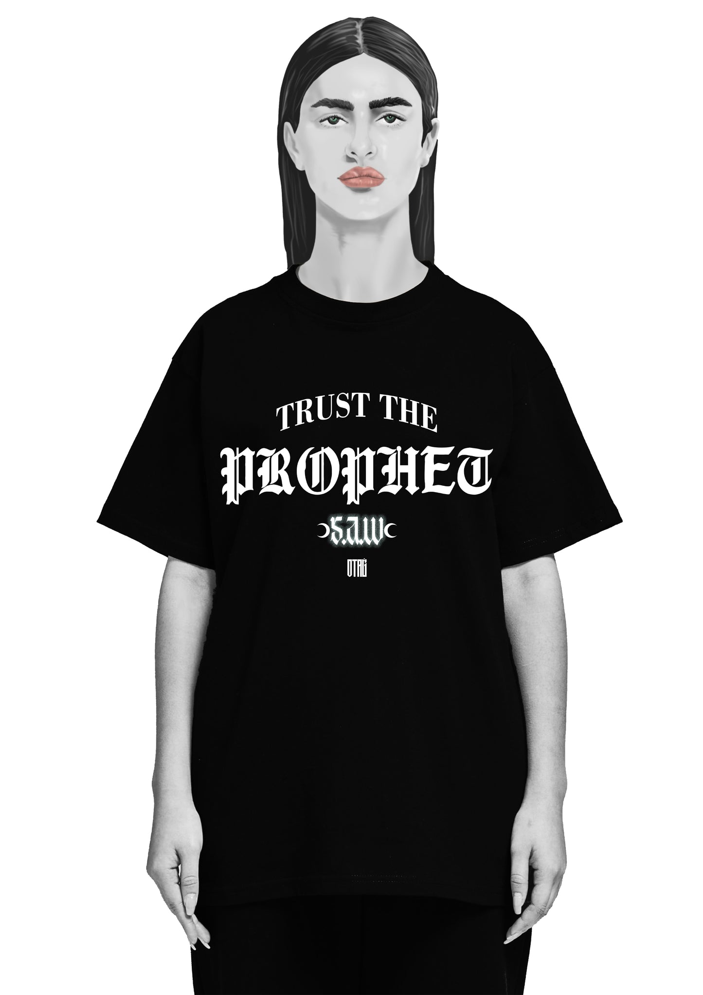 TRUST THE PROPHET SAW - OVERSIZED HEAVY